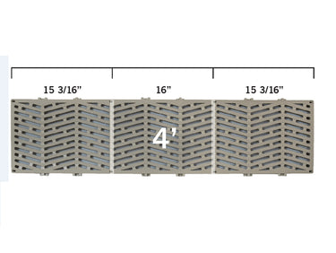 PLUS1248-G -- Sure Step Plus 1.2'' x 12'' x 48'' - Gray